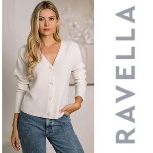 Ravella Valentina Luxe Cashmere Cardigan